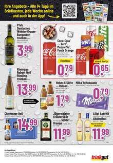 Coca Cola im Trinkgut Prospekt "Aktuelle Angebote" mit 8 Seiten (Maintal)