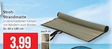 Kaufhaus Stolz - Stroh-Strandmatte Angebot im Prospekt Stroh-Strandmatte bei Kaufhaus Stolz im Prospekt "" für 3,99 €