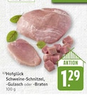 Schweine-Schnitzel bei EDEKA im Leinsweiler Prospekt für 1,29 €