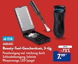 Beauty-Tool-Geschenkset, 3-tlg. von Ambiano für 7,99 € bei ALDI Nord im Angebot Beauty-Tool-Geschenkset, 3-tlg. von Ambiano im aktuellen ALDI Nord Prospekt