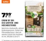 Aktuelles Bio-Garten- und Hochbeeterde Angebot bei OBI in Remscheid ab 7,99 €