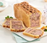 Pâté en croûte pintade forestière aux morilles ou pâté en croûte médaillon d'œuf et cornichons à U Express dans Boqueho