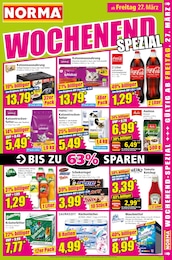 Coca Cola Angebot & Preis im aktuellen Norma Prospekt Coca Cola Angebot im aktuellen Norma Prospekt auf Seite 17