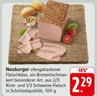 E center Speyer - Fleischkäse Angebot im Prospekt Fleischkäse bei E center im Speyer Prospekt für 2,29 €