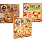 SUR TOUTES LES PIZZAS CUITES AU FEU DE BOIS SURGELÉES - CARREFOUR ORIGINAL ET CARREFOUR EXTRA en promo chez Carrefour SUR TOUTES LES PIZZAS CUITES AU FEU DE BOIS SURGELÉES - CARREFOUR ORIGINAL ET CARREFOUR EXTRA dans le catalogue Carrefour