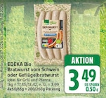 Aktuelle Bratwurst Angebote bei EDEKA in Berlin Aktuelles Bratwurst vom Schwein Angebot bei EDEKA in Berlin ab 3,49 €