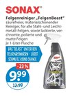 Felgenreiniger „FelgenBeast“ von SONAX im aktuellen V-Markt Prospekt für 9,99 €