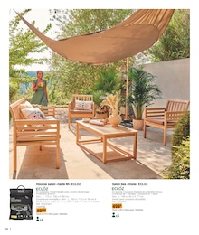 Offre Salon De Jardin dans le catalogue Gamm vert du moment à la page 20