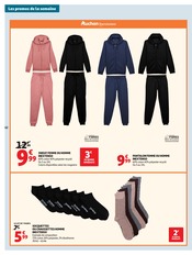 Promos Vêtements dans le catalogue "LES TOPS DE LA RENTRÉE" de Auchan Hypermarché Vêtements en promo dans le catalogue Auchan Hypermarché à la page 62