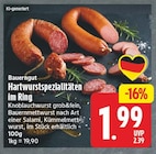 Hartwurstspezialitäten im Ring von Bauergut im aktuellen EDEKA Prospekt