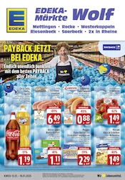 Aktueller EDEKA Supermarkt Prospekt in Voltlage und Umgebung, "Aktuelle Angebote" mit 28 Seiten, 13.01.2025 - 18.01.2025