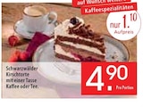 Schwarzwälder Kirschtorte Angebote bei Zurbrüggen Bergkamen für 1,10 €