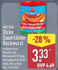 Dicke Sauerländer Bockwurst im Angebot bei ALDI Nord in Potsdam Dicke Sauerländer Bockwurst Angebote von Metten bei ALDI Nord Potsdam für 3,33 €