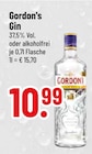 Gin von Gordon's im aktuellen Trinkgut Prospekt für 10,99 €