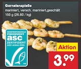 Aktuelles Garnelenspieße Angebot bei Netto Marken-Discount in Lübeck ab 3,99 €
