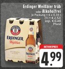 Erdinger Weißbier trüb oder Alkoholfrei im Angebot bei EDEKA in Heinsberg Erdinger Weißbier trüb oder Alkoholfrei Angebote von Erdinger bei EDEKA Heinsberg für 4,99 €