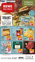 REWE Prospekt "Dein Markt" für Unna, 25 Seiten, 15.04.2024 - 20.04.2024