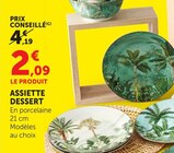 Assiette dessert - U Express à Boulogne-Billancourt Assiette dessert en promo chez U Express Boulogne-Billancourt à 2,09 €
