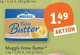 Feine Butter Angebote von Meggle bei tegut Wiesbaden für 1,49 €