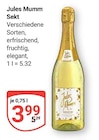 Aktuelle Sekt Angebote bei GLOBUS in Wiesbaden Aktuelles Sekt Angebot bei GLOBUS in Wiesbaden ab 3,99 €
