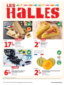 Catalogue Auchan Supermarché de la semaine 30, "Les Halles d'été", page 2, 21/07/2026 - 27/07/2026 Prospectus Auchan Supermarché en cours, "Les Halles d'été", page 2 sur 8