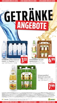 Wasser im E center Prospekt "Aktuelle Angebote" mit 72 Seiten (Stuttgart)