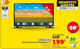 Téléviseur LED HD Samsung 32" - Samsung en promo chez Hyper U Reims à 199,00 €