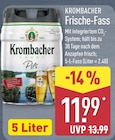 Frische-Fass im Angebot bei ALDI Nord in Bad Oeynhausen Frische-Fass Angebote von Krombacher bei ALDI Nord Bad Oeynhausen für 11,99 €