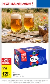 Promos Bière dans le catalogue "Carrefour market" de Carrefour Market Bière en promo dans le catalogue Carrefour Market à la page 3