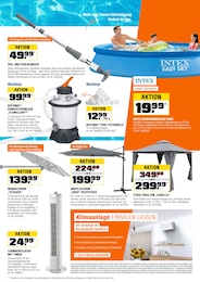 Sonnenschirm Angebot im aktuellen OBI Prospekt auf Seite 9