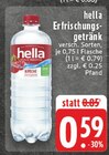 Erfrischungsgetränk im Angebot bei EDEKA in Arnsberg Erfrischungsgetränk Angebote von hella bei EDEKA Arnsberg für 0,59 €
