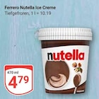 Nutella Ice Creme Angebote von Ferrero bei GLOBUS Neustadt für 4,79 €