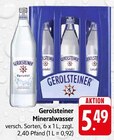 EDEKA Oberstenfeld - Mineralwasser Angebot im Prospekt Mineralwasser bei EDEKA im Oberstenfeld Prospekt für 5,49 €