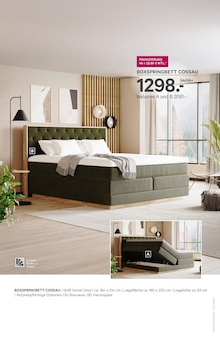 Bett im aktuellen Kabs Prospekt (Leipzig) Bett im Kabs Prospekt "BLACK WEEKS!" mit 51 Seiten (Leipzig)