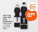 Aktuelle Cola Angebote bei tegut in Gotha Aktuelles Afri Cola Angebot bei tegut in Gotha ab 0,99 €