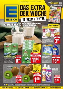 Milch im E center Prospekt "Aktuelle Angebote" mit 54 Seiten (Freiburg (Breisgau))
