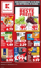 Kaufland Prospekt "Hier bin ich richtig", 66 Seiten, 01.10.2026 - 01.10.2026 Aktueller Kaufland Prospekt, "Hier bin ich richtig", mit Angeboten der Woche, gültig von 01.10.2026 bis 01.10.2026