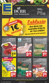 Aktueller EDEKA Supermarkt Prospekt in Grünsfeld und Umgebung, "Wir lieben Lebensmittel!" mit 26 Seiten, 22.04.2024 - 27.04.2024