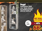 Regal weiß/Beton Optik im Angebot bei POCO in Würzburg Regal weiß/Beton Optik Angebote bei POCO Würzburg für 66,00 €