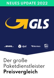 GLS Prospekt: Großer Paketdienstleister Vergleich, 5 Seiten, 11.07.2022 - 15.09.2022