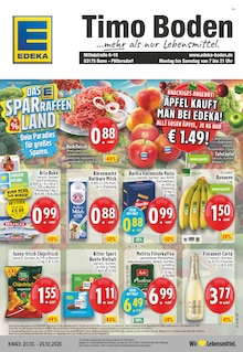 EDEKA Prospekt der Woche "Aktuelle Angebote" Seite 1, 20.10.2025 bis 25.10.2025 für Königswinter Aktueller EDEKA Prospekt "Aktuelle Angebote" Seite 1 von 24 Seiten für Königswinter