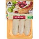 Boudins blancs - CARREFOUR EXTRA en promo chez Carrefour Boudins blancs - CARREFOUR EXTRA dans le catalogue Carrefour