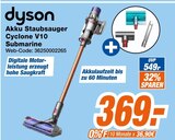 Akku Staubsauger Cyclone V10 Submarine im Angebot bei expert in Fulda Akku Staubsauger Cyclone V10 Submarine Angebote von dyson bei expert Fulda für 369,00 €