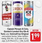 Aktuelle Gin Angebote bei Trinkgut in Heidelberg Aktuelles Captain Morgan & Cola Angebot bei Trinkgut in Heidelberg ab 1,99 €