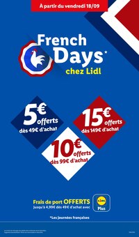 Promotion Pantalon Molleton dans le prospectus Lidl, valable du 24/09/2026 au 30/09/2026 Promo Pantalon Molleton dans le catalogue Lidl du moment à la page 33