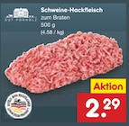 Netto Marken-Discount Bonn - Schweine-Hackfleisch Angebot im Prospekt Schweine-Hackfleisch bei Netto Marken-Discount im Bonn Prospekt für 2,29 €
