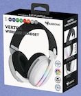 Casque sans fil Vektra tri-mode blanc - Subsonic en promo chez Intermarché Hyper Versailles à 35,99 €