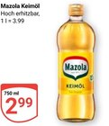 Keimöl im Angebot bei GLOBUS in Ludwigshafen Keimöl Angebote von Mazola bei GLOBUS Ludwigshafen für 2,99 €