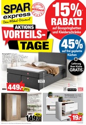 Aktueller Spar-Express Möbel & Einrichtung Prospekt in Celle und Umgebung, "AKTIONS VORTEILS-TAGE" mit 12 Seiten, 01.11.2025 - 13.11.2025