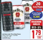 Aktuelles Jim Beam oder Three Sixty Dosen Angebot bei EDEKA in Potsdam ab 1,79 €